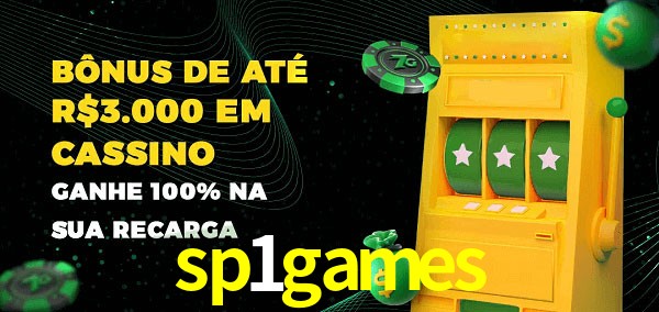 sp1games melhor bônus de depósito
